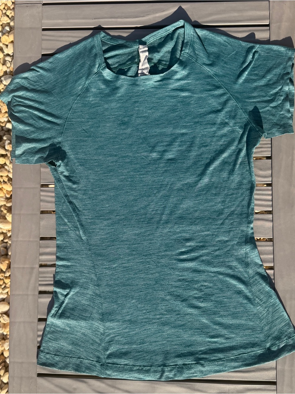 lululemon athletica Teal Short Sleeve Performance Tee
